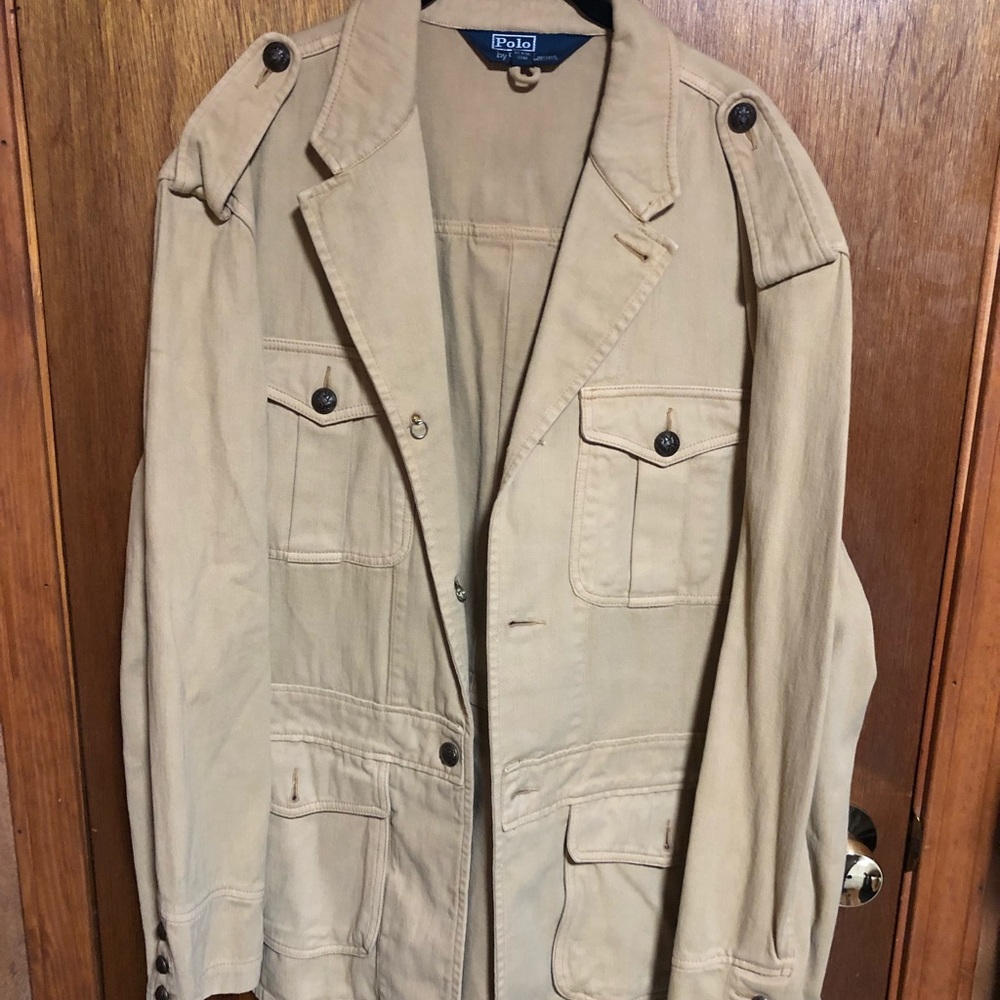 Polo Ralph Lauren military style jacket men’s xxl